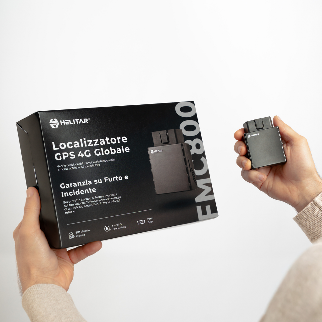 FMC800 Localizzatore GPS 4G - OBD Tracker per Auto e Furgoni con garanzia Furto e Incidente